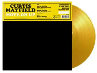 Curtis Mayfield - Move On Up (Mark Knight Remix) [12'' Yellow Vinyl Single]
