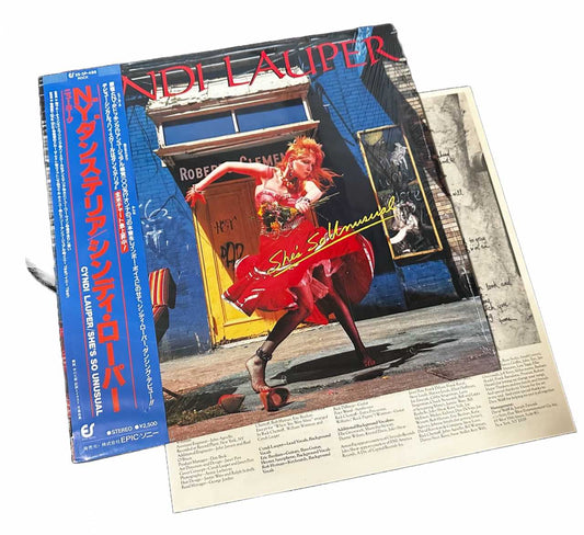 Cyndi Lauper - Shes So Unusual [Original Japanese Pressing Vinyl LP]