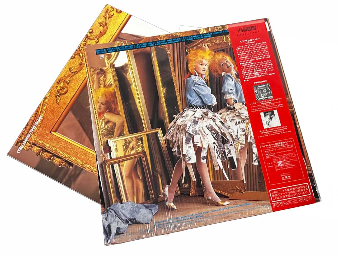 Cyndi Lauper - True Colors [Japanese Vinyl LP] w Poster