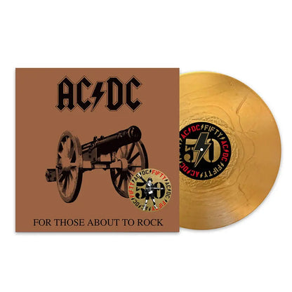 AC/DC - For Those About To Rock (We Salute You) [Metallic Gold Vinyl]