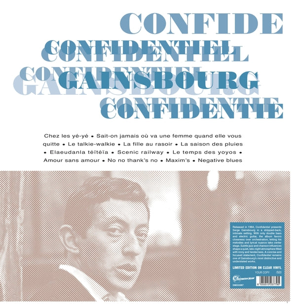 Serge Gainsbourg - Confidentiel [Clear Vinyl]