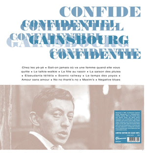 Serge Gainsbourg - Confidentiel [Clear Vinyl]