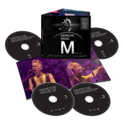 Depeche Mode — Depeche Mode: M [2Blu-ray + 2CD] — product and packaging