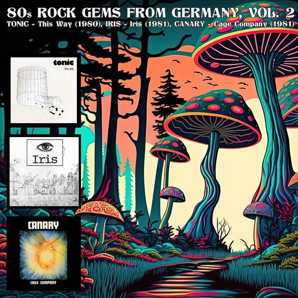 Various Artists – 80's Rock Gems From Germany Vol. 2 album artwork and packaging