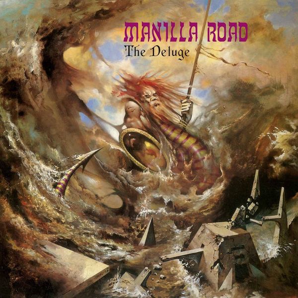 Manilla Road – The Deluge album artwork and packaging