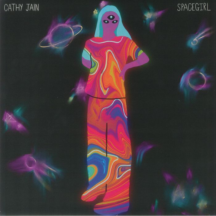 Cathy Jain – Spacegirl album artwork and packaging