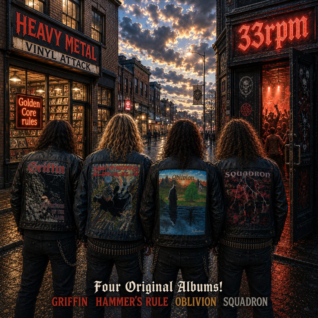 Various Artists – Heavy Metal Vinyl Attack [6LP Box Set] album artwork and packaging