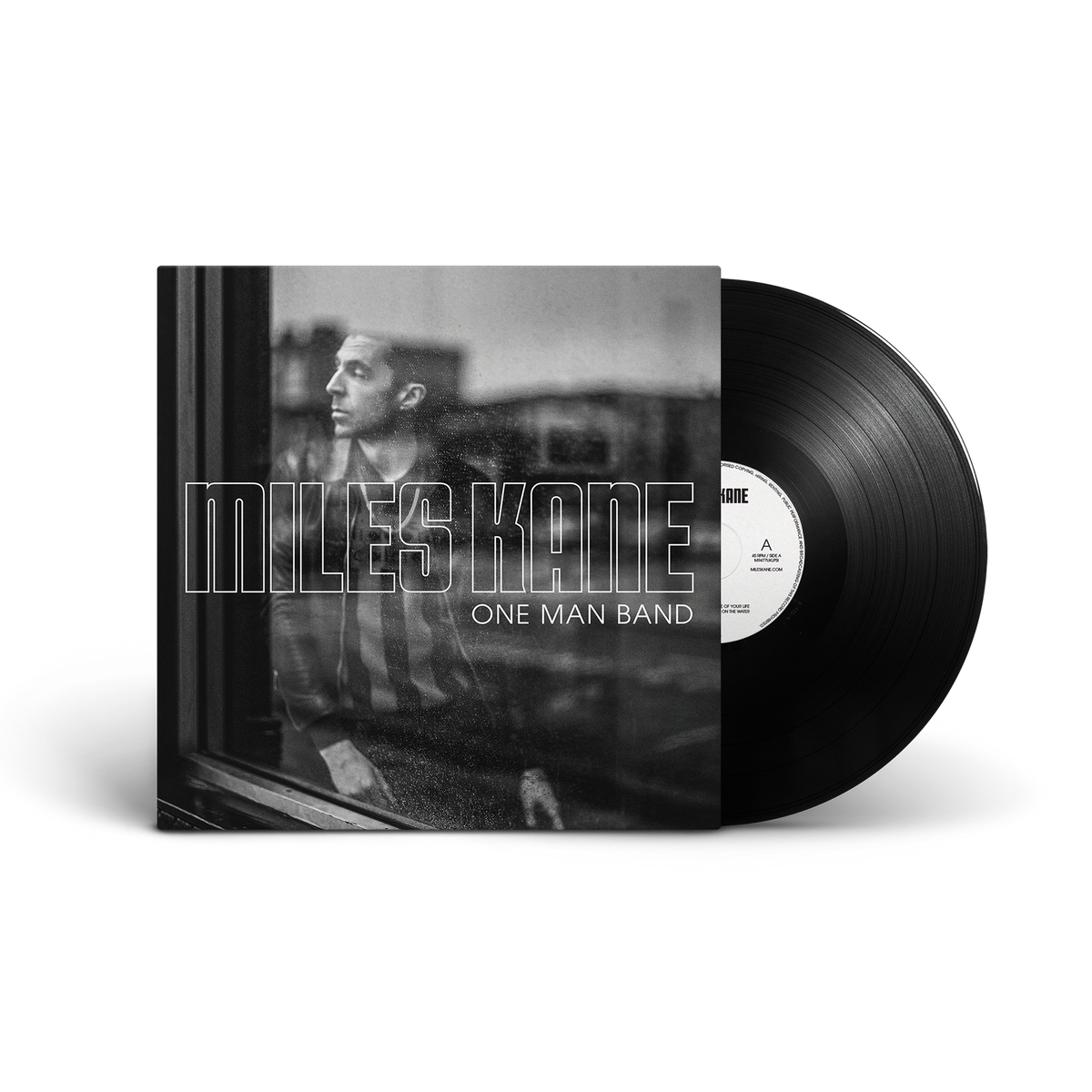Miles Kane – One Man Band [180g LP] album artwork and packaging