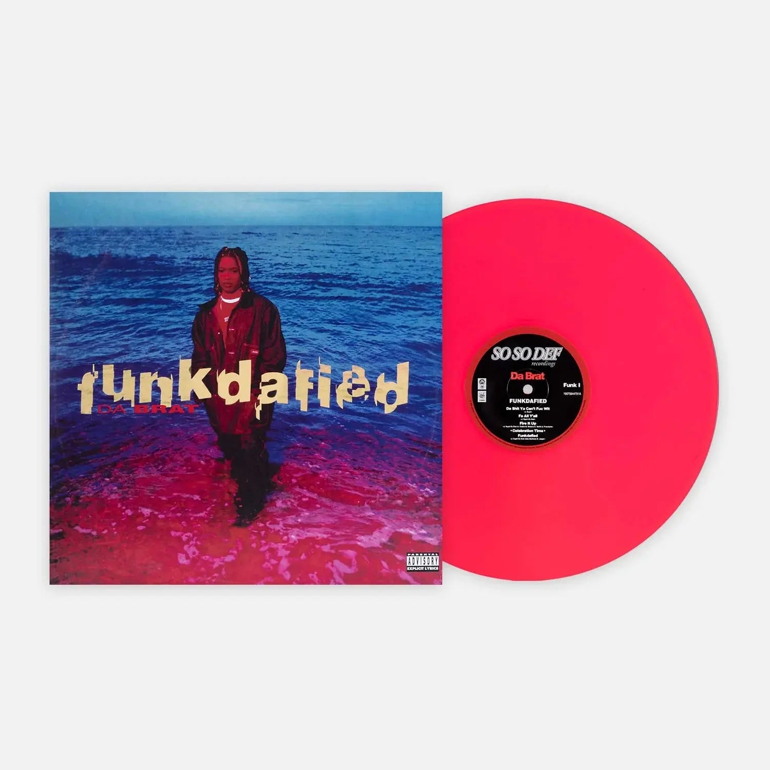 Da Brat - Funkdafied [Neon Red Vinyl] – Drowned World Records