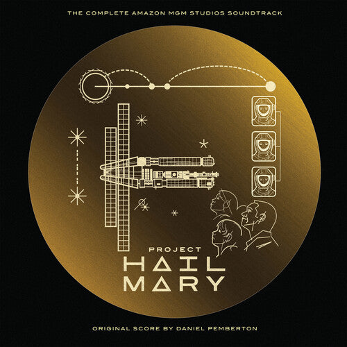 Project Hail Mary [4LP Gold Vinyl Zoetrope Vinyl  Project Hail Mary 3-inch patch]
