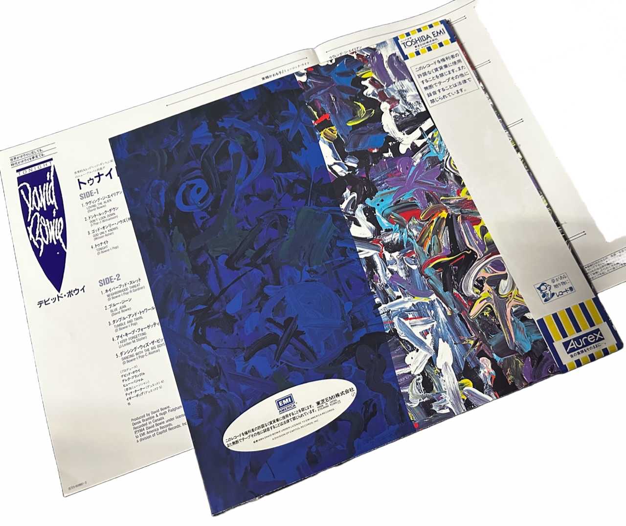 David Bowie - Tonight [Japanese Vinyl] – Drowned World Records