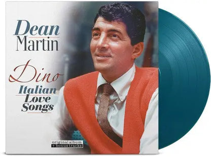 Dean Martin - Dino: Italian Love Songs [Aquamarine Vinyl LP] cover artwork