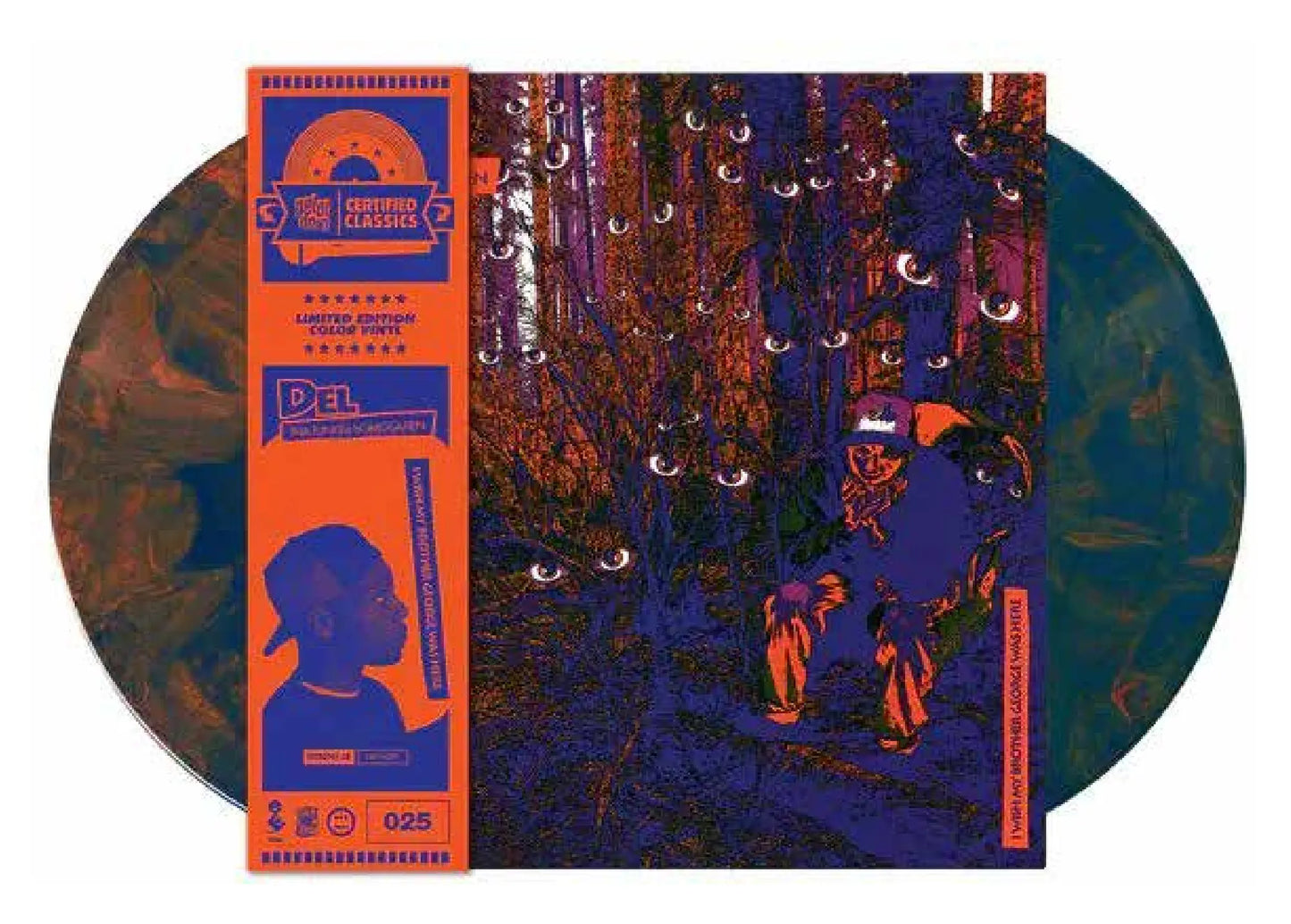Del The Funky Homosapien - I Wish My Brother George Was Here [Day-Glo Washed Colored Vinyl]