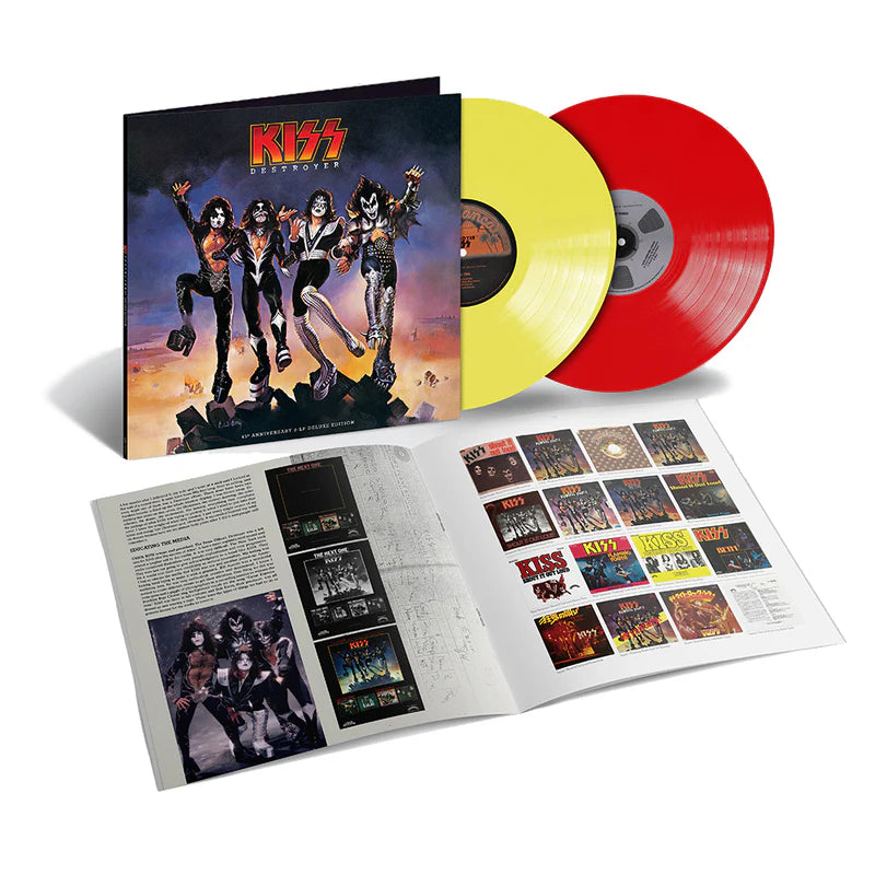 Destroyer (45th Anniversary Deluxe) [2LP Opaque Yellow & Opaque Red Vinyl]