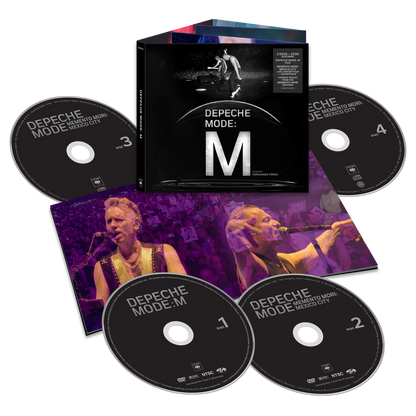 Depeche Mode — Depeche Mode: M [2DVD + 2CD] — product and packaging