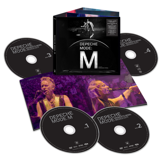 Depeche Mode — Depeche Mode: M [2DVD + 2CD] — product and packaging