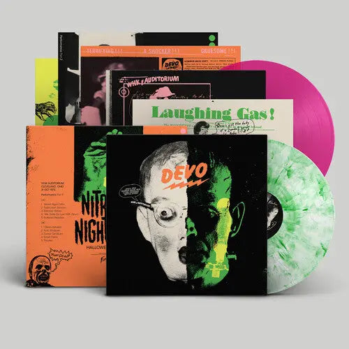 Devo - Nitrous Nightmare Halloween Live '75 [2LP Green/White/Pink Colored Vinyl]