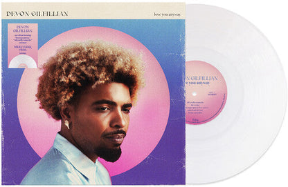 Devon Gilfillian — Love You Anyway [Clear LP]; artwork and packaging