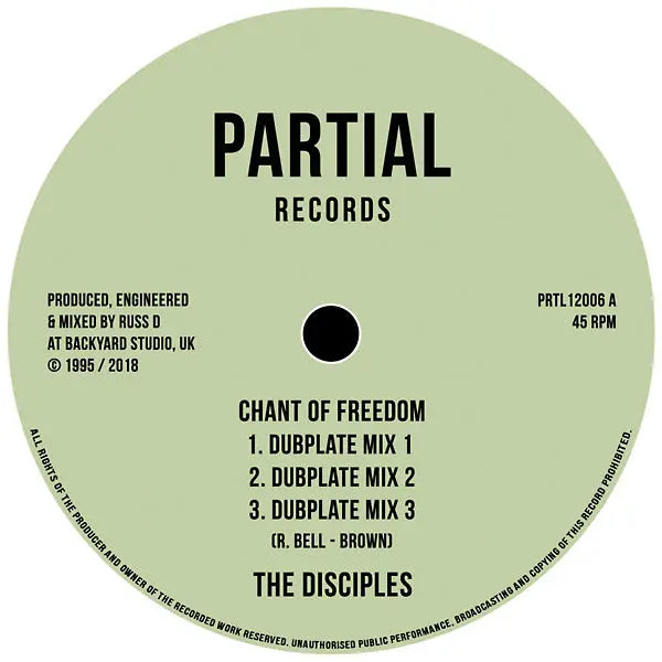 Disciples - Chant Of Freedom/Armageddon [12" Vinyl]