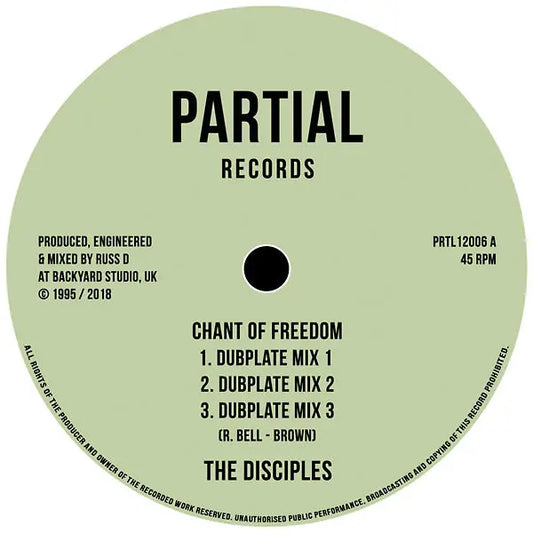 Disciples - Chant Of Freedom/Armageddon [12" Vinyl]