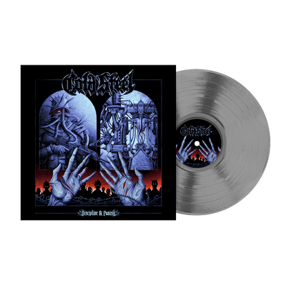 Cold Steel — Discipline & Punish [Black Ice Vinyl] — cover and product artwork