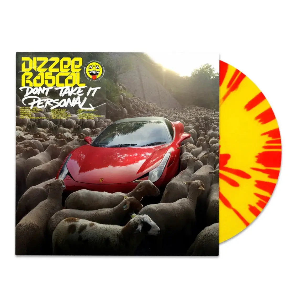 Dizzee Rascal - Don't Take It Personal - Yellow & Red Splatter [Vinyl]