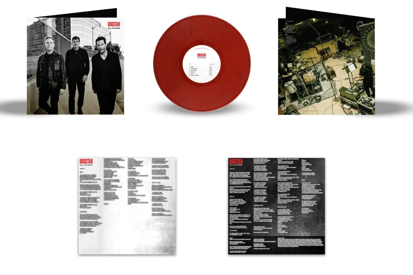 Dogstar - All In Now [Indie Opaque Red Marble Vinyl]
