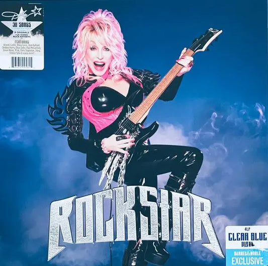 Dolly Parton - Rockstar [Crystal Blue Vinyl Alt Artwork]