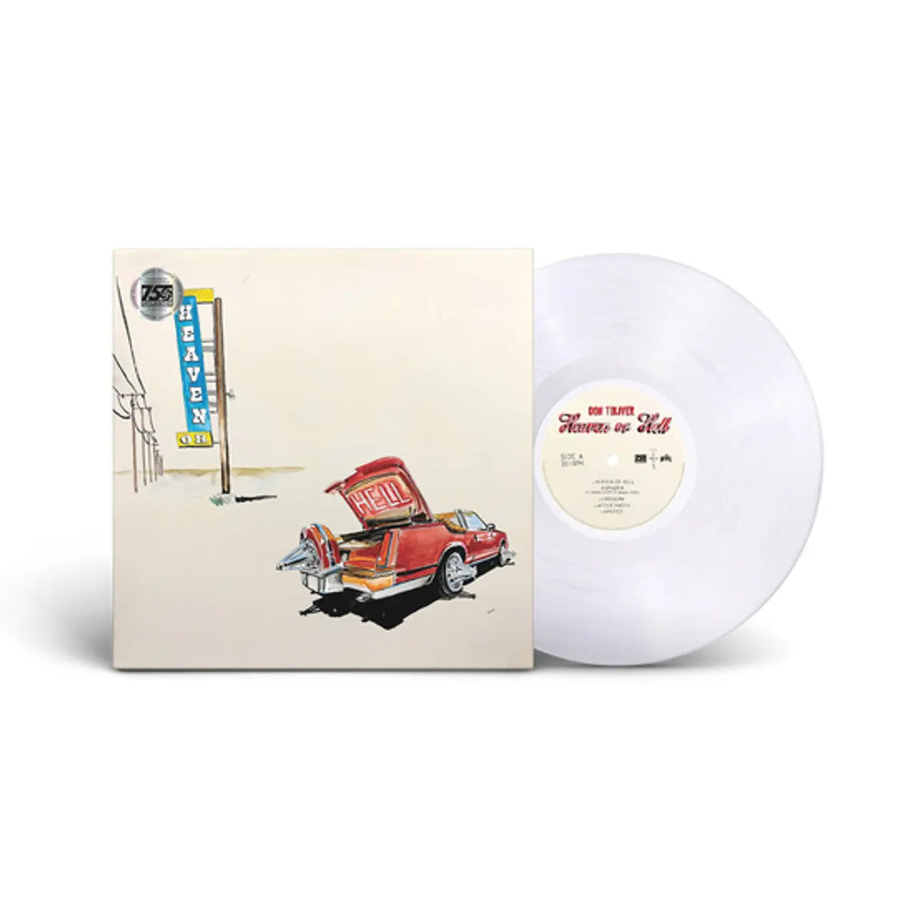 Don Toliver Heaven Or Hell LPレコード Vinyl Don Toliver - Heaven Or Hell [Explicit Clear Vinyl