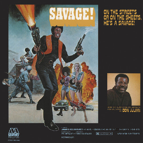 Savage! Super Soul (Soundtrack) LP Blood Orange Vinyl]