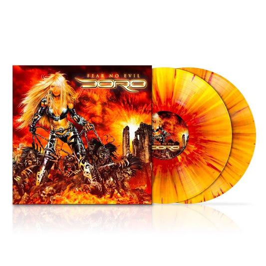 Doro - Fear No Evil [Yellow/Red Splatter 2LP + Bonus Tracks]