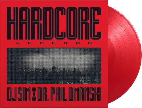 DJ Sim / Dr. Phil Omanski - Hardcore Legends [Red Vinyl]