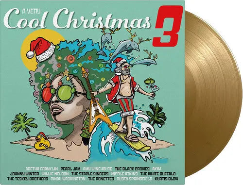 Drowned World Records - A Very Cool Christmas 3 [Gold Vinyl](Colored Vinyl, Gold, 180 Gram Vinyl, Limited Edition)