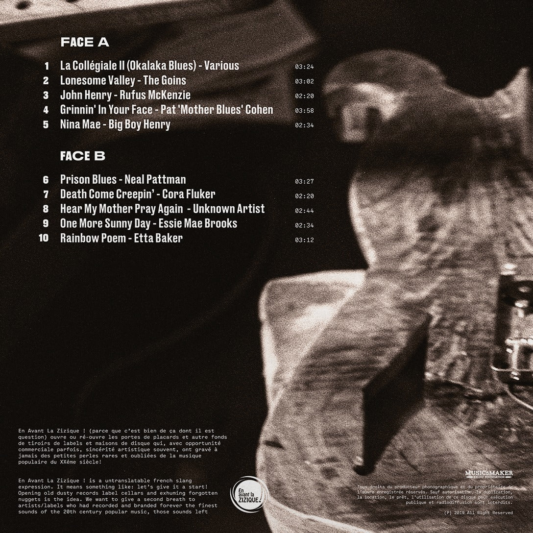Various Artists - Grotto Sessions 2 [LP] back cover