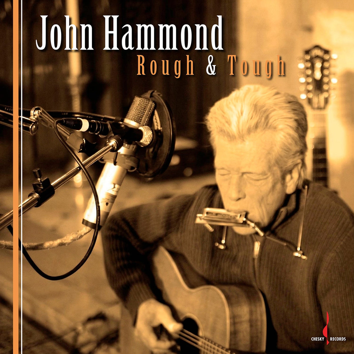 John Hammond - Rough & Tough [Orange 180g Vinyl LP] cover artwork
