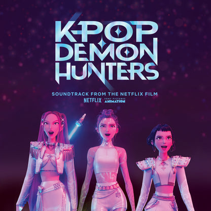 KPop Demon Hunters (Soundtrack from the Netflix Film) [Anniversary Edition 4 Additional Tracks 1 Of 6 Chibi Stickers 1 Of 12 Collectable Holographic Photo Cards CD]