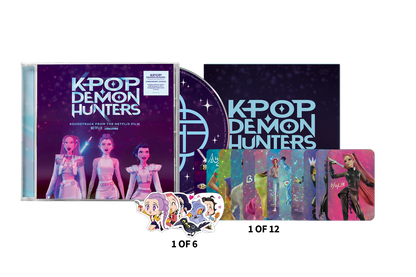 KPop Demon Hunters (Soundtrack from the Netflix Film) [Anniversary Edition 4 Additional Tracks 1 Of 6 Chibi Stickers 1 Of 12 Collectable Holographic Photo Cards CD]