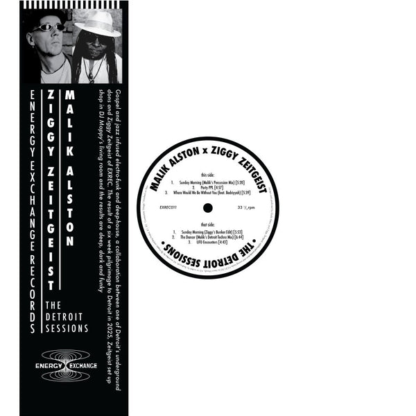 Ziggy Zeitgeist x Malik Alston - The Detroit Sessions [12"]