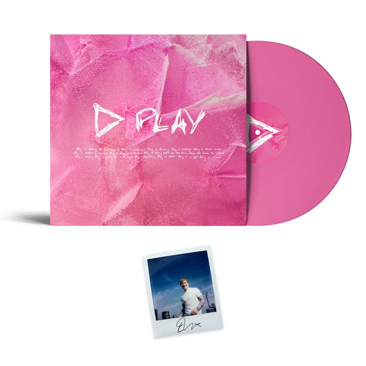Ed Sheeran - Play [Pink Vinyl +Signed Polaroid]
