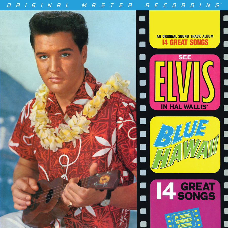 Elvis Presley – Blue Hawaii (Soundtrack) [MoFi Numbered 180g 45 RPM 2LP] – cover artwork