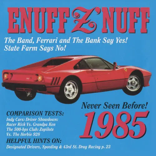 Enuff Z'nuff - 1985 [Blue Red Starburst Vinyl]