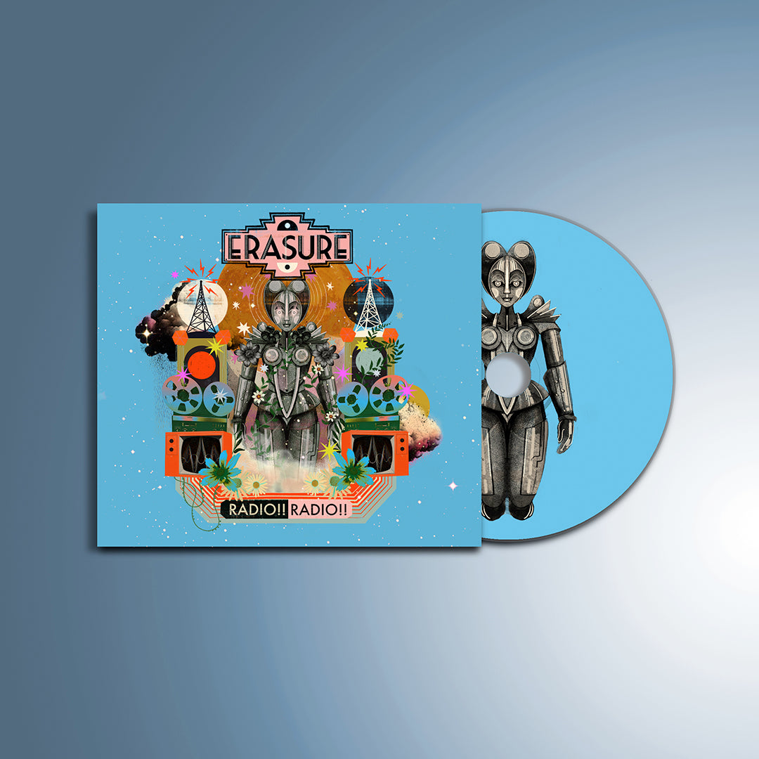 Erasure - Radio!! Radio!! [CD] Blue CD Edition