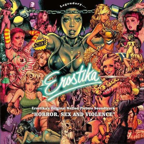 Erostika - Horror, Sex & Violence (Original Soundtrack) [Pink Splatter Vinyl]