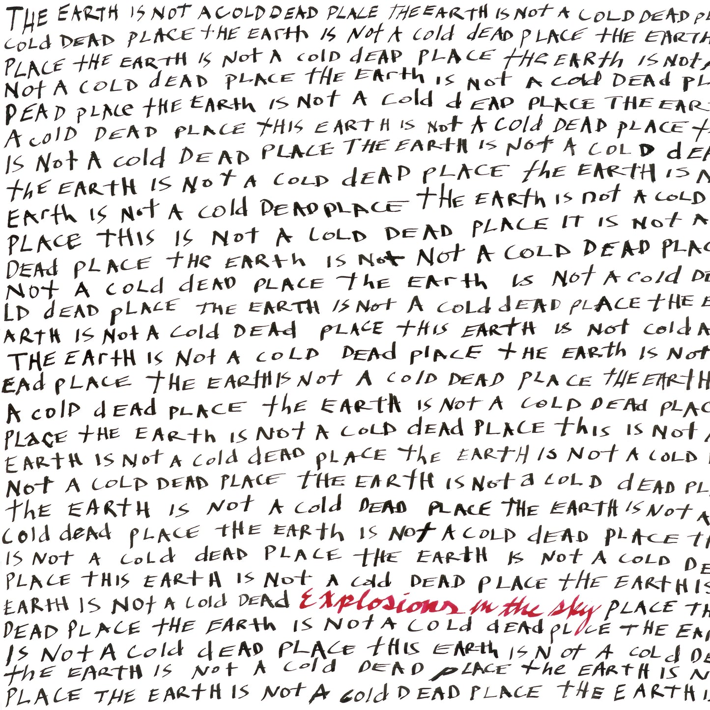 Explosions in the Sky - The Earth Is Not A Cold Dead Place [Opaque Red Vinyl]