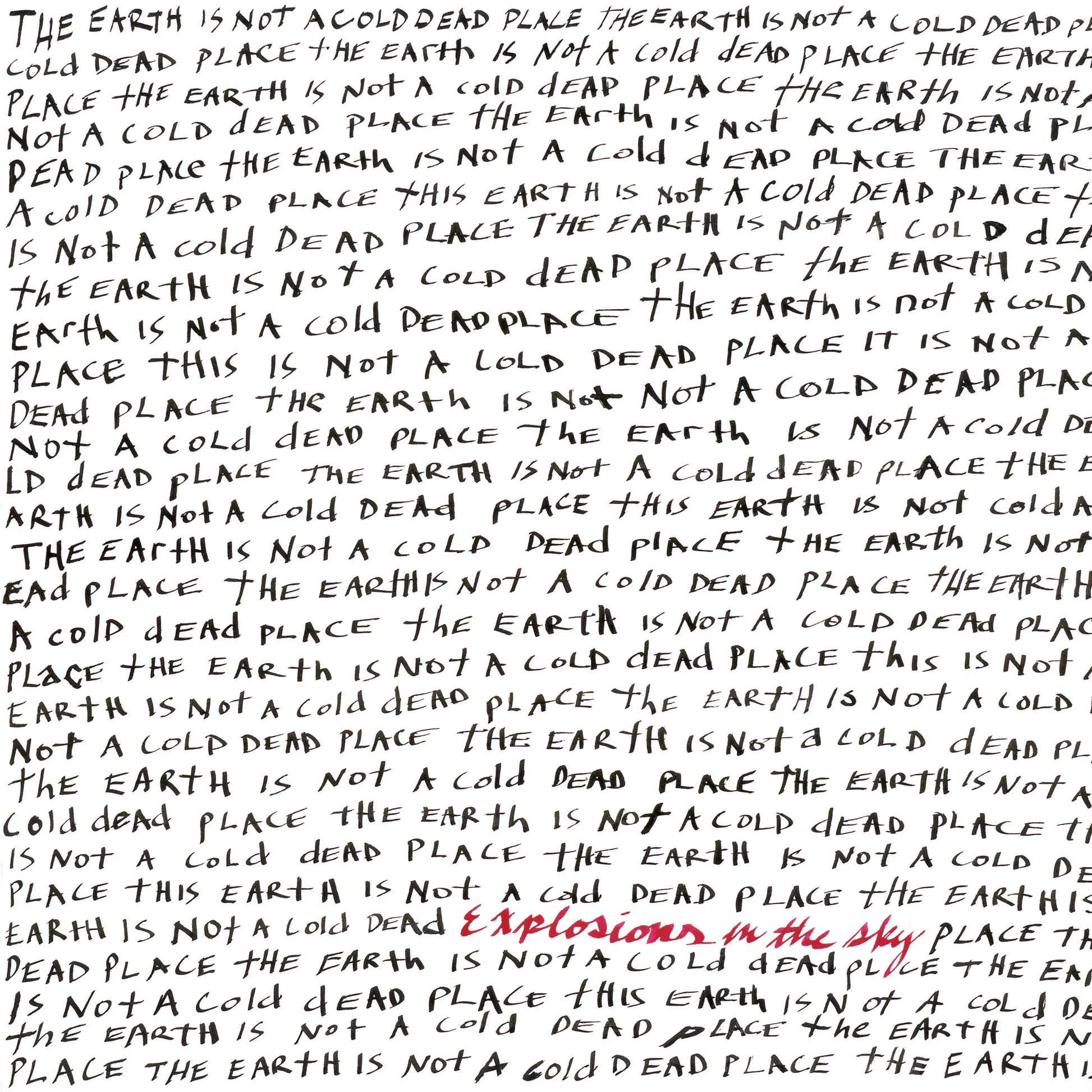 Explosions in the Sky - The Earth Is Not A Cold Dead Place [Opaque Red Vinyl]