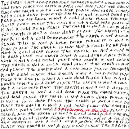 Explosions in the Sky - The Earth Is Not A Cold Dead Place [Opaque Red Vinyl]