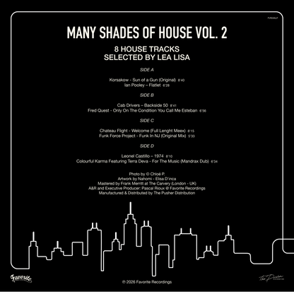 Many Shades Of House (Selected By Lea Lisa) Vol.2 [2LP]