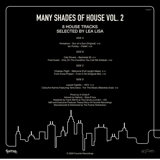 Many Shades Of House (Selected By Lea Lisa) Vol.2 [2LP]