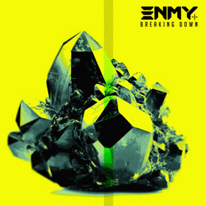 Enmy – Breaking Down [Neon Green & Black Splatter LP] cover artwork