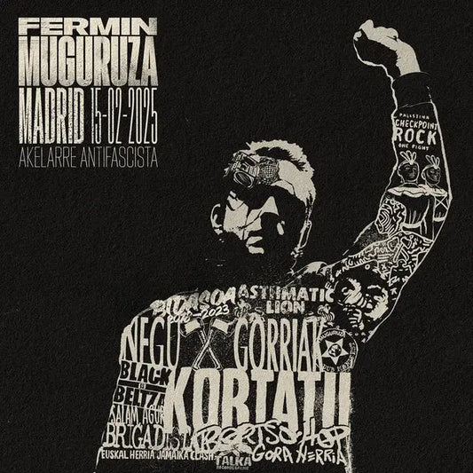 Fermin Muguruza - Madrid 15-02-2025: Akelarre Antifacista [3LP]